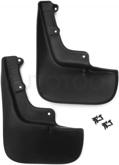Брызговики задние для PEUGEOT Boxer, 2006-2010, (с расширителем арок), 2 шт. (standard) / Пежо Боксер