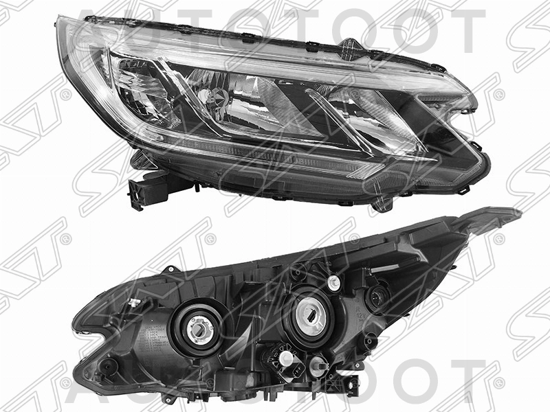 Фара правая -  для HONDA CR-V
