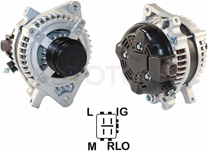 Генератор TOYOTA COROLLA ZRE15# 1NR