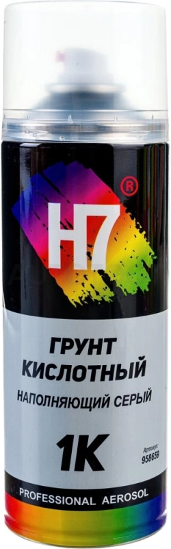 Краска сперй серый грунт H7 520мл