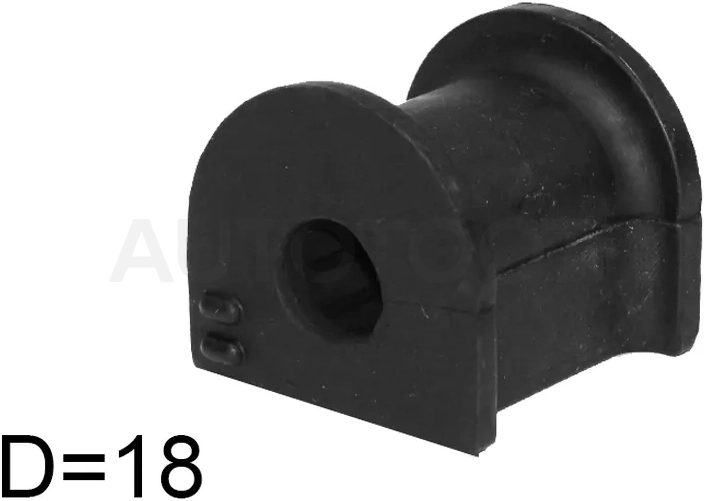 Втулка стабилизатора Chevrolet Lacetti 04-13 / Daewoo Lacetti 04-09 / Chevrolet Nubira 04-13 / Daewoo Nubira 02-05 (18,00)