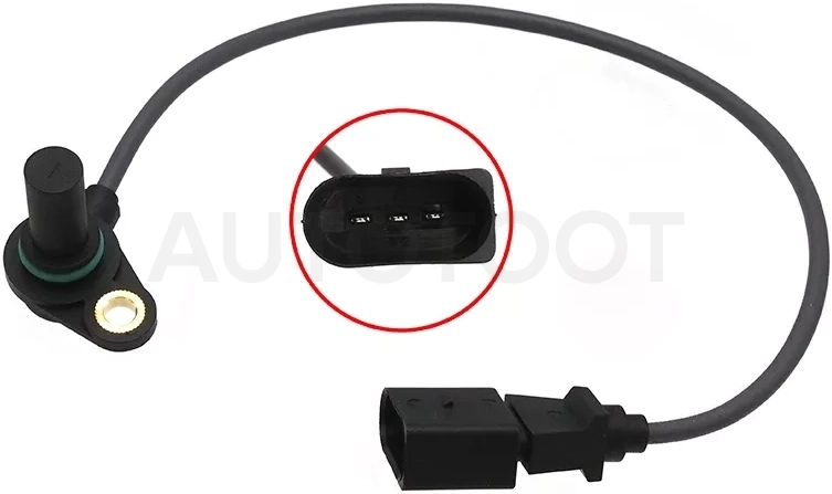 Датчик положения коленвала Audi A3 96-03 / Skoda Octavia 96-10 - Артикул ST1930049 - Производитель Sat - Фото, Отзывы, Цены