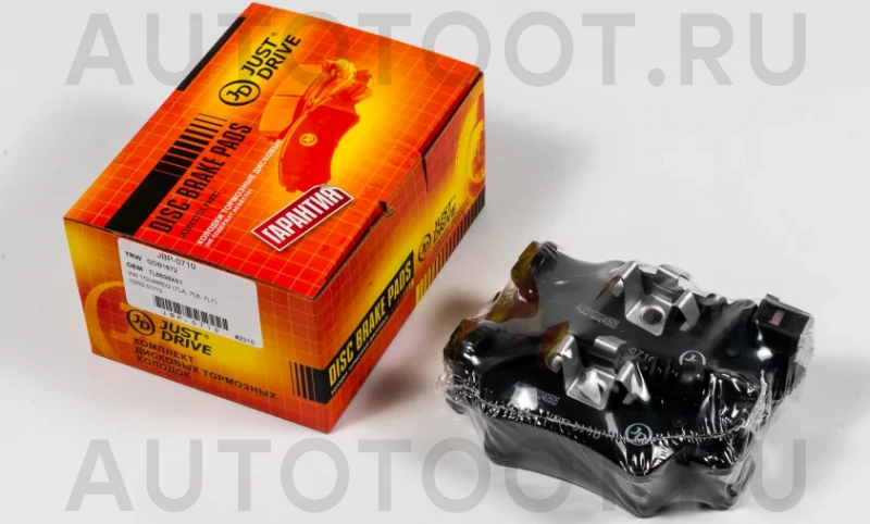 Колодки тормозные дисковые задние GDB1672 - Артикул JBP0710 - Производитель Just Drive - Фото, Отзывы, Цены