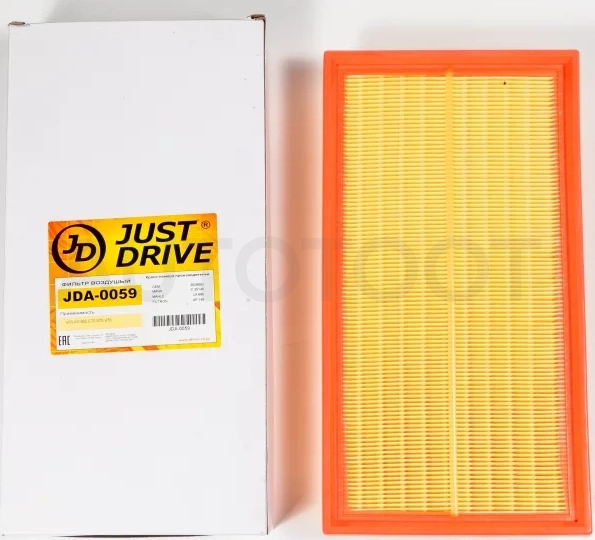 Фильтр воздушный - Артикул JDA0059 - Производитель Just Drive - Фото, Отзывы, Цены