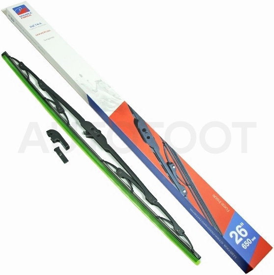 Щетка стеклоочистителя каркасная 650мм (26") DOUBLE FORCE