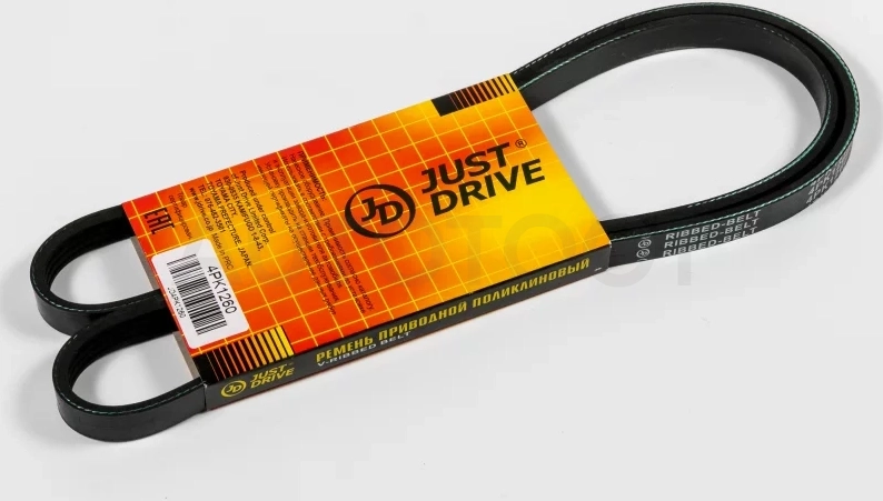 Ремень поликлиновый JD - Артикул 4PK1260 - Производитель Just Drive - Фото, Отзывы, Цены