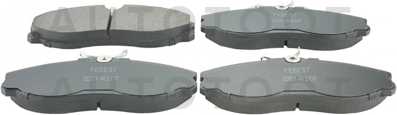 Колодки тормозные передние -ST410609C526 Sat для NISSAN SERENA, NISSAN TERRANO 2, NISSAN MISTRAL, NISSAN VANETTE