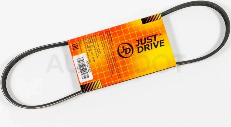 Ремень поликлиновый JD - Артикул 4PK760 - Производитель Just Drive - Фото, Отзывы, Цены