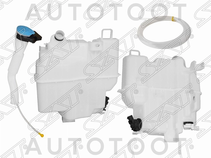 Бачок омывателя (с горловиной, 1 мотор, датчик уровня) -  для MAZDA 3 (AXELA), MAZDA 6 (ATENZA)