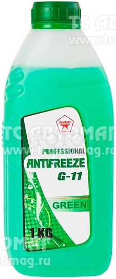 Антифриз зеленый 1л. PROFESSIONAL G11 -40 ХимАвто