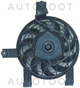 Мотор+вентилятор радиатора охлаждения (с корпусом) -  для TOYOTA LAND CRUISER