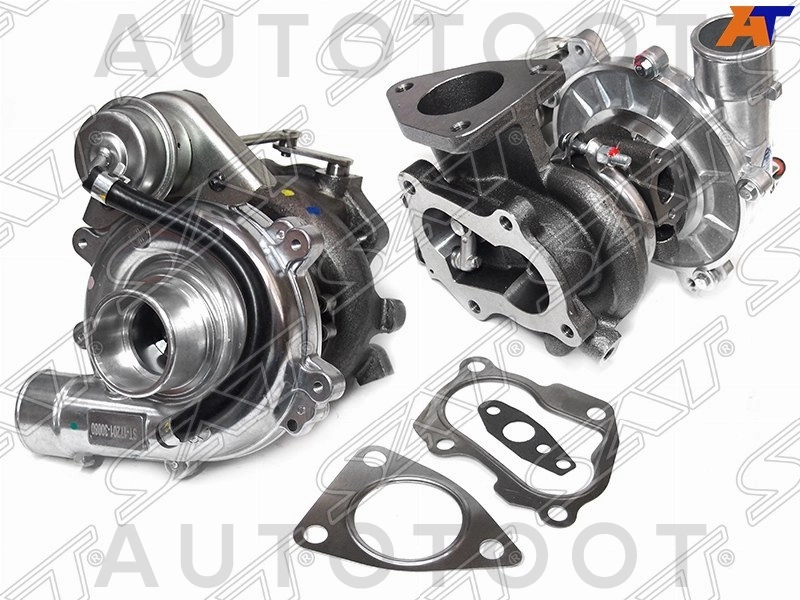 Турбина (турбокомпрессор) 2KD-FTV (вода+масло) -  для TOYOTA HIACE