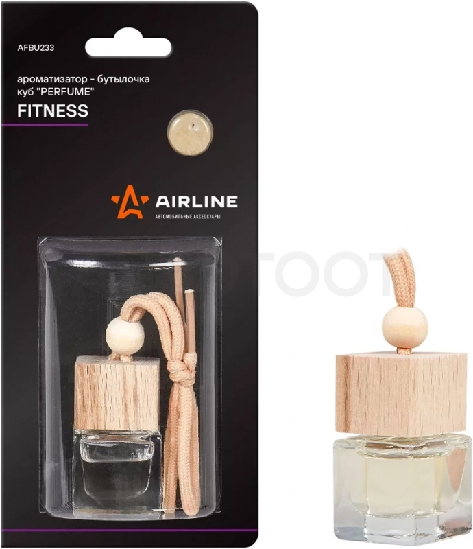 Ароматизатор-бутылочка куб "Perfume" FITNESS - Артикул AFBU233 - Производитель Airline - Фото, Отзывы, Цены