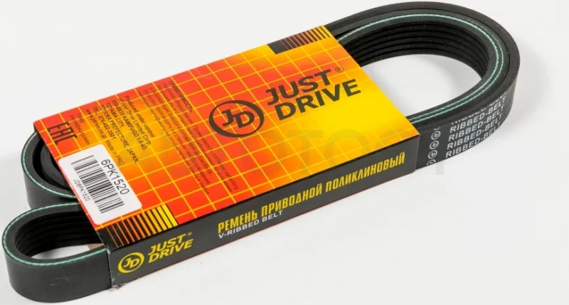 Ремень поликлиновый JD - Артикул 6PK1520 - Производитель Just Drive - Фото, Отзывы, Цены