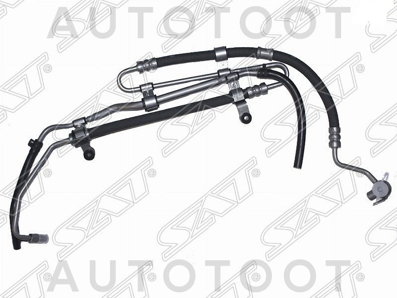 Шланг высокого давления ГУР 1UR / 3UR (Америка) -  для LEXUS LX570, TOYOTA LAND CRUISER