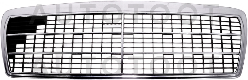 Решетка радиатора (серая-хром) -  для MERCEDES E-CLASS