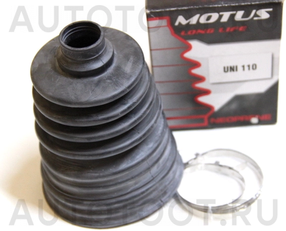 Пыльник ШРУС наружный, неопрен (универсальный, кроссоверы / минивэны ) -FBUNI110 Motus для TOYOTA 4RUNNER / SURF, TOYOTA ALPHARD, TOYOTA ESTIMA, TOYOTA FJ CRUISER, TOYOTA FORTUNER, TOYOTA HARRIER, TOY