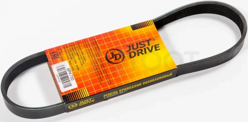 Ремень поликлиновый JD - Артикул 6PK700 - Производитель Just Drive - Фото, Отзывы, Цены