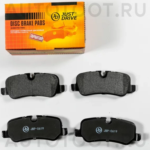 Колодки тормозные дисковые, задние - Артикул JBP0619 - Производитель Just Drive - Фото, Отзывы, Цены