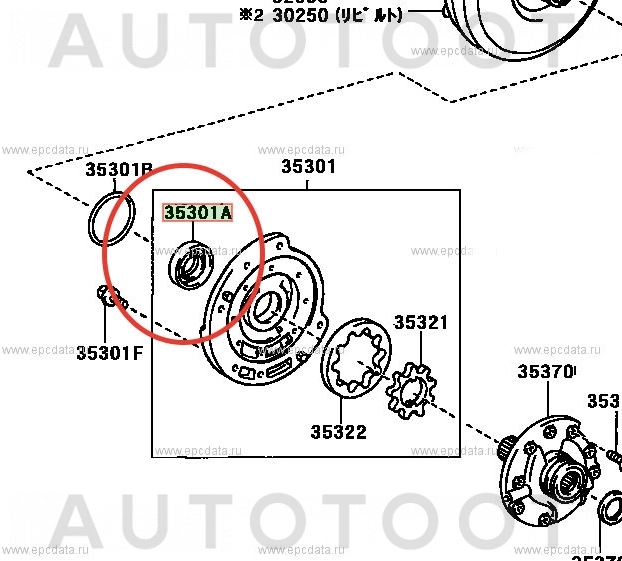 Сальник масляного насоса АКПП -T1321 Musashi для TOYOTA FUN CARGO, TOYOTA VITZ, TOYOTA YARIS, TOYOTA BB, TOYOTA BELTA, TOYOTA COROLLA, TOYOTA IST, TOYOTA PROBOX