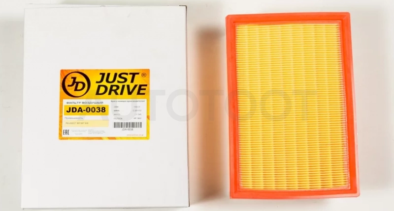 Фильтр воздушный - Артикул JDA0038 - Производитель Just Drive - Фото, Отзывы, Цены