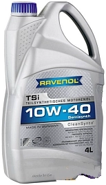 10W-40 Масло моторное RAVENOL TSI 4л полусинтетика