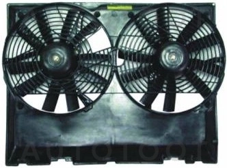 Дифузор радиатора охлаждения в сборе -  для MERCEDES E-CLASS