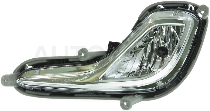 Фара противотуманная левая -AK922011R000 Akrado для HYUNDAI SOLARIS
