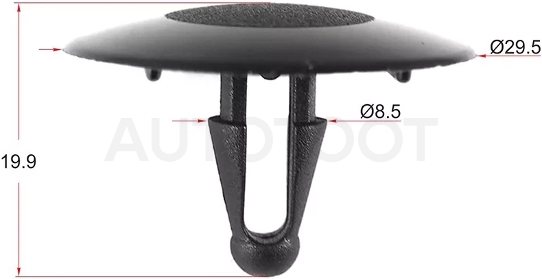 Клипса фиксатор TOYOTA/LEXUS (Продажа по 10шт)