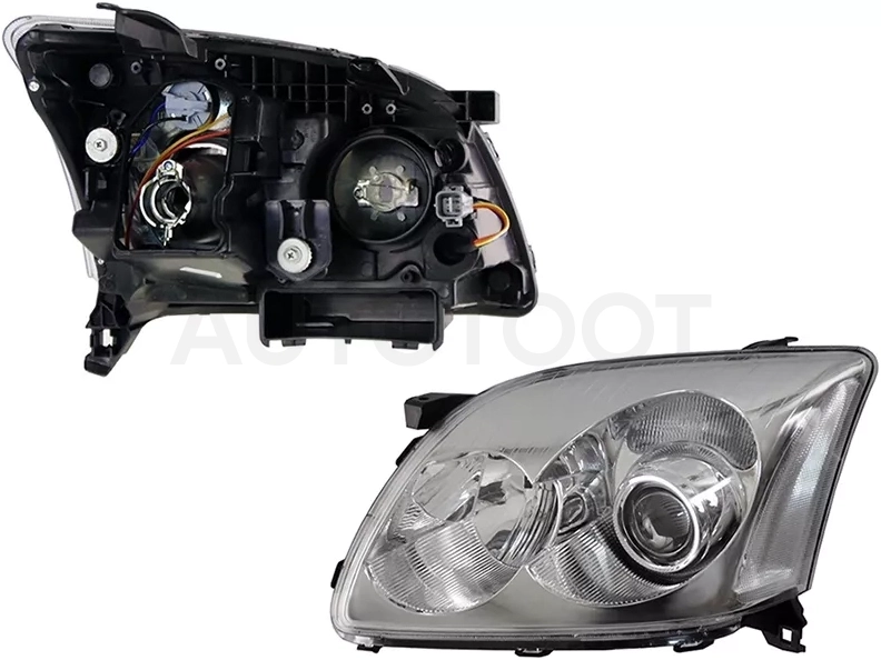 Фара Toyota Avensis (T250) 03-06 (Слева/ Ксенон/Галоген/ Ручная регулировка) - Артикул ST21211F3L - Производитель Sat - Фото, Отзывы, Цены