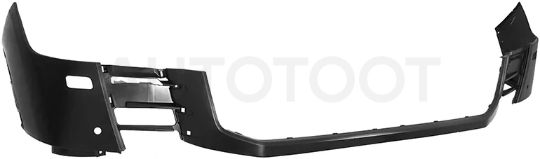 Бампер передний Toyota Land Cruiser (J300) 21- (Верхняя часть/ Под омыватели фар/ Под сонары(парктроники))
