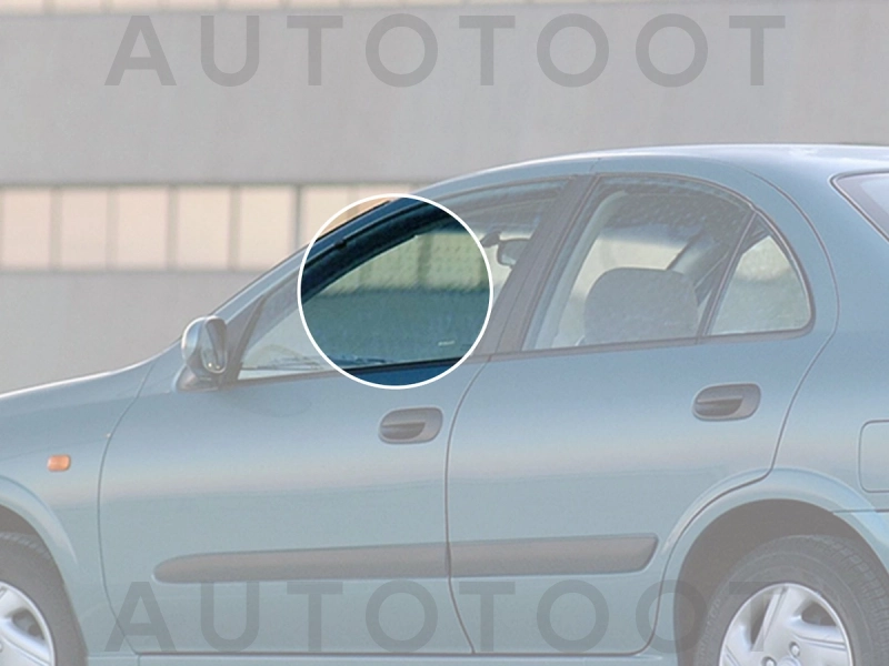 Стекло переднее левое опускное -  для NISSAN ALMERA, NISSAN BLUEBIRD SYLPHY, NISSAN ALMERA CLASSIC