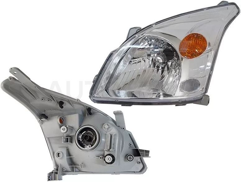 Фара Toyota Land Cruiser Prado (J120) 02-09 (Слева/ Галоген/ под электрокорректор)