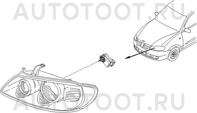 Корректор фар -ST26056AU300 Sat для NISSAN QASHQAI, NISSAN TIIDA, NISSAN ALMERA CLASSIC, NISSAN ALMERA, NISSAN PATHFINDER