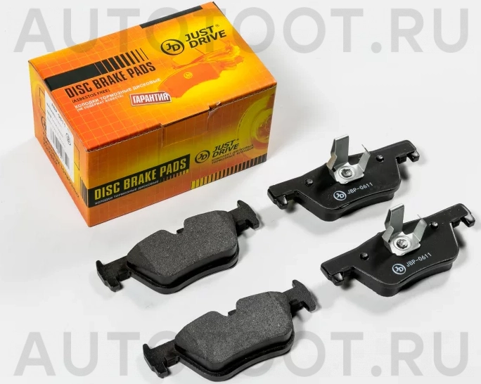 Колодки тормозные дисковые, задние - Артикул JBP0611 - Производитель Just Drive - Фото, Отзывы, Цены