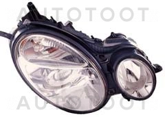 Фара правая (с электрокоректором) -  для MERCEDES E-CLASS