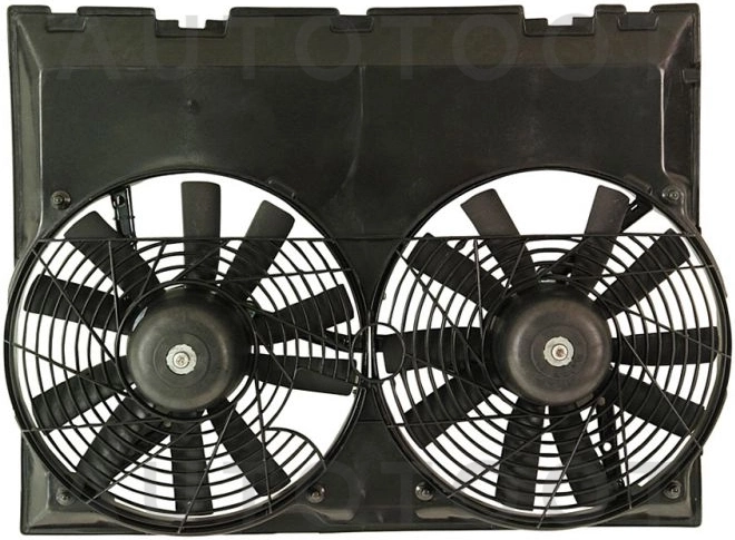 Дифузор радиатора охлаждения в сборе -  для MERCEDES E-CLASS