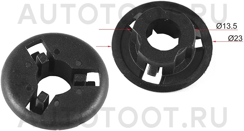 Клипса упора капота -STM11473 Sat для TOYOTA COROLLA AXIO, TOYOTA COROLLA FIELDER