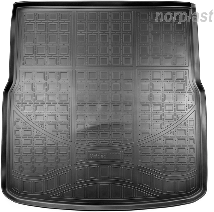 Коврик в багажник NORPLAST, черный, полиуретан