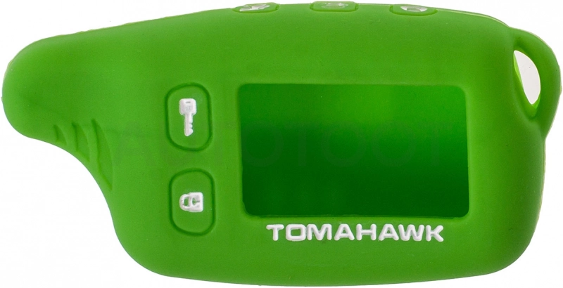 TOMAHAWK Чехол на сигнализацию TOMAHAWK TW9010, 9020, 9030 силиконовый SW Зеленый