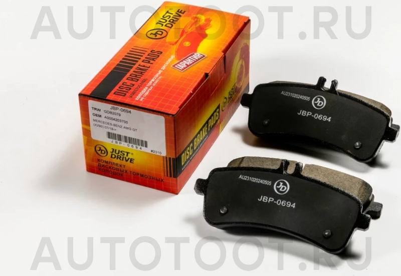 Колодки тормозные дисковые задние GDB2079 - Артикул JBP0694 - Производитель Just Drive - Фото, Отзывы, Цены