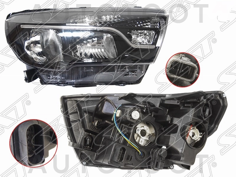 Фара правая -  для LADA (ВАЗ) VESTA