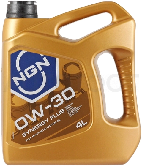 0W-30 SYNERGY PLUS SL/CF 4л синтетика - Артикул V172085311 - Производитель NGN - Фото, Отзывы, Цены