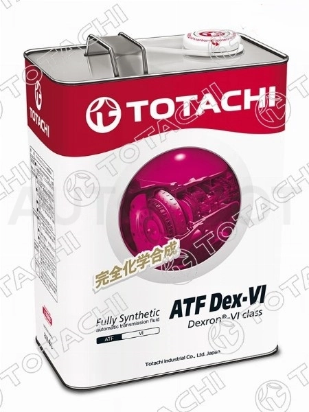 ATF масло трансмиссионное синтетическое GM TOTACHI DEX-VI 4л - Артикул 4589904521478 - Производитель Totachi - Фото, Отзывы, Цены