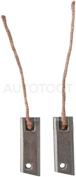 Щетка генератора/стартера 2 шт. MMC PAJERO 2.5 90-04/KIA CERATO CD 99-06