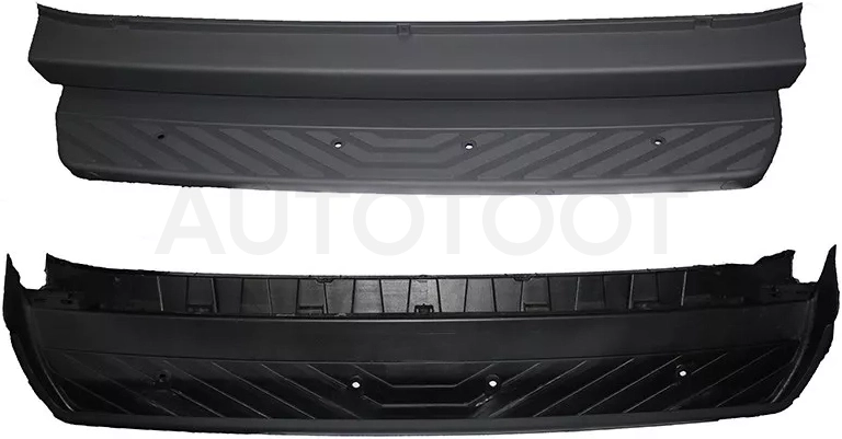 Накладка бампера Mercedes-Benz Sprinter 06-13 (Сзади/ По центру) - Артикул STMDS2087P0 - Производитель Sat - Фото, Отзывы, Цены