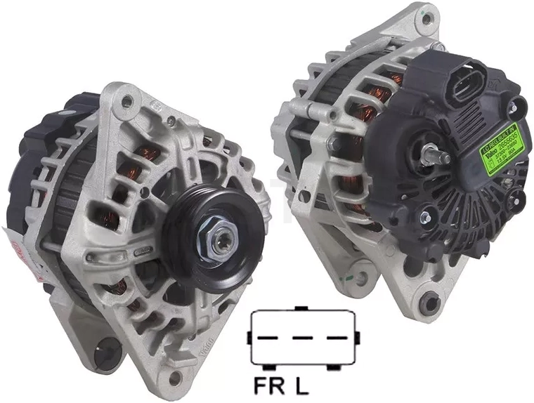 Генератор HYUNDAI ELANTRA 1,8/2,0 07-12/KIA SOUL 2,0 10-/SPORTGAGE 2,0 07-10 12V 90A