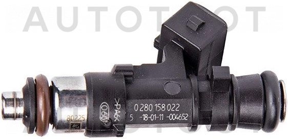 Форсунка топливная 16кл -0280158022 BOSCH для CHEVROLET LACETTI, LADA (ВАЗ) VESTA, LADA (ВАЗ) PRIORA, LADA (ВАЗ) GRANTA