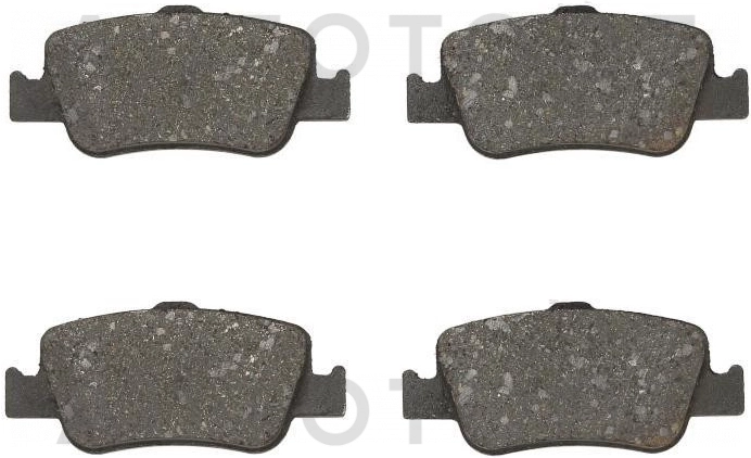 Колодки тормозные задние (Великобритания) -SX1441 Sufix для TOYOTA AURIS, TOYOTA COROLLA