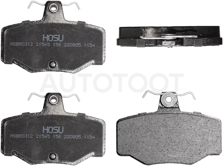 Колодки тормозные (Сзади) Nissan Almera 95-06 / LADA Kalina 13-18 / Nissan Bluebird Sylphy 00-05 / Primera Camino 95-00 / Tino 98-06